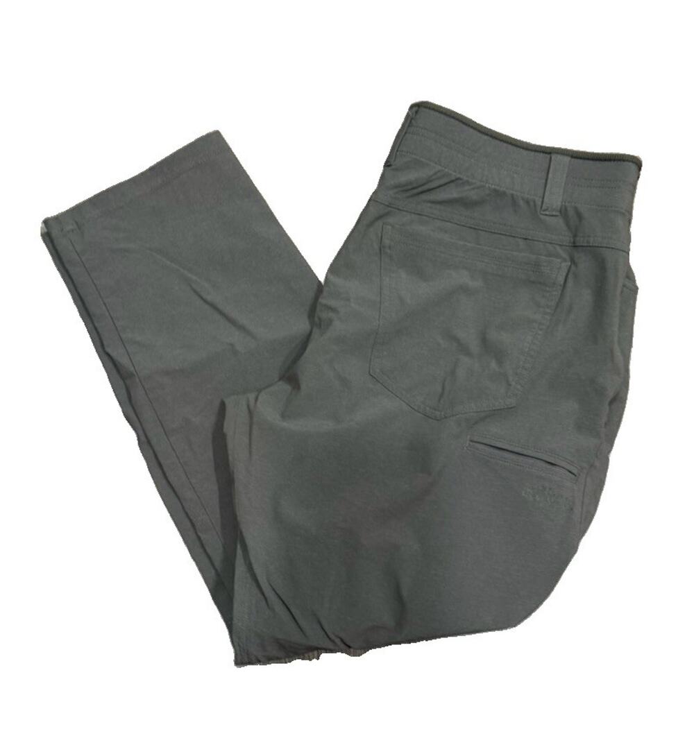 KUHL Deceptr Pants 36x30 Green Khaki Tuff Lite Stretch Technical Hiking